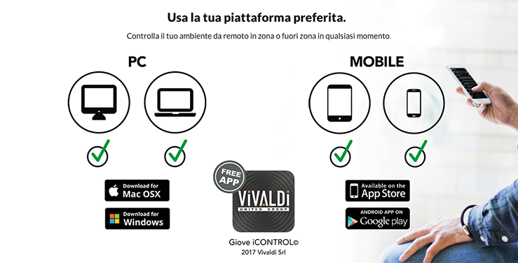 Vivaldi Domotics iCONTROL4.0+